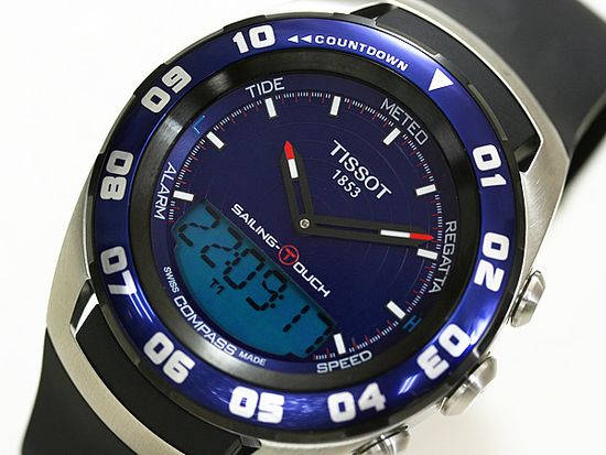 Мужские швейцарские часы Tissot Sailing-Touch T056.420.27.041.00