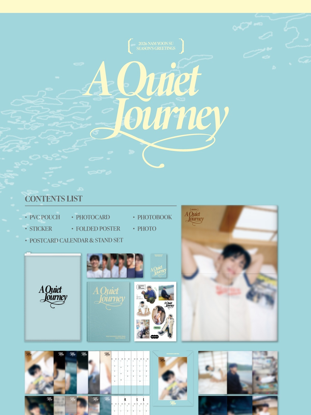 товары NAM YOON SU - A QUIET JOURNEY 2026 Season's Greetings