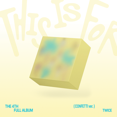 Альбом TWICE - THIS IS FOR [CONFETTI Ver.]
