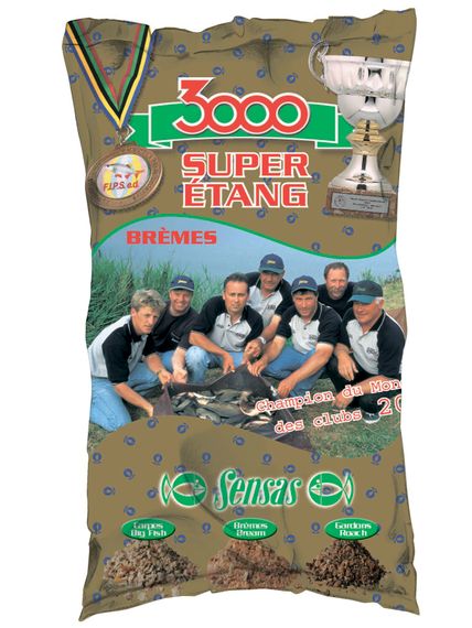 Прикормка Sensas 3000 Super ETANG Bremes 1кг