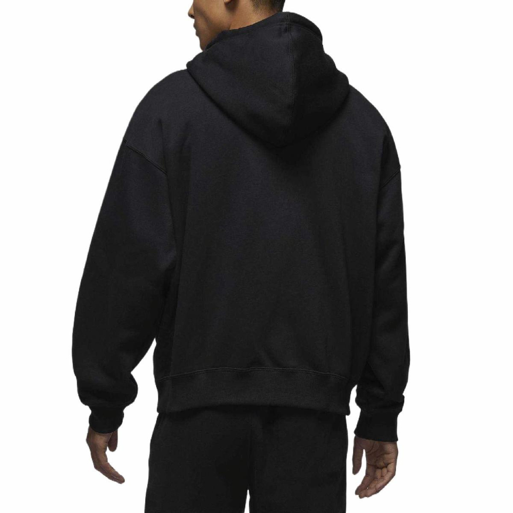 IB7232-010 Jordan Brooklyn Fleece Black Sail White