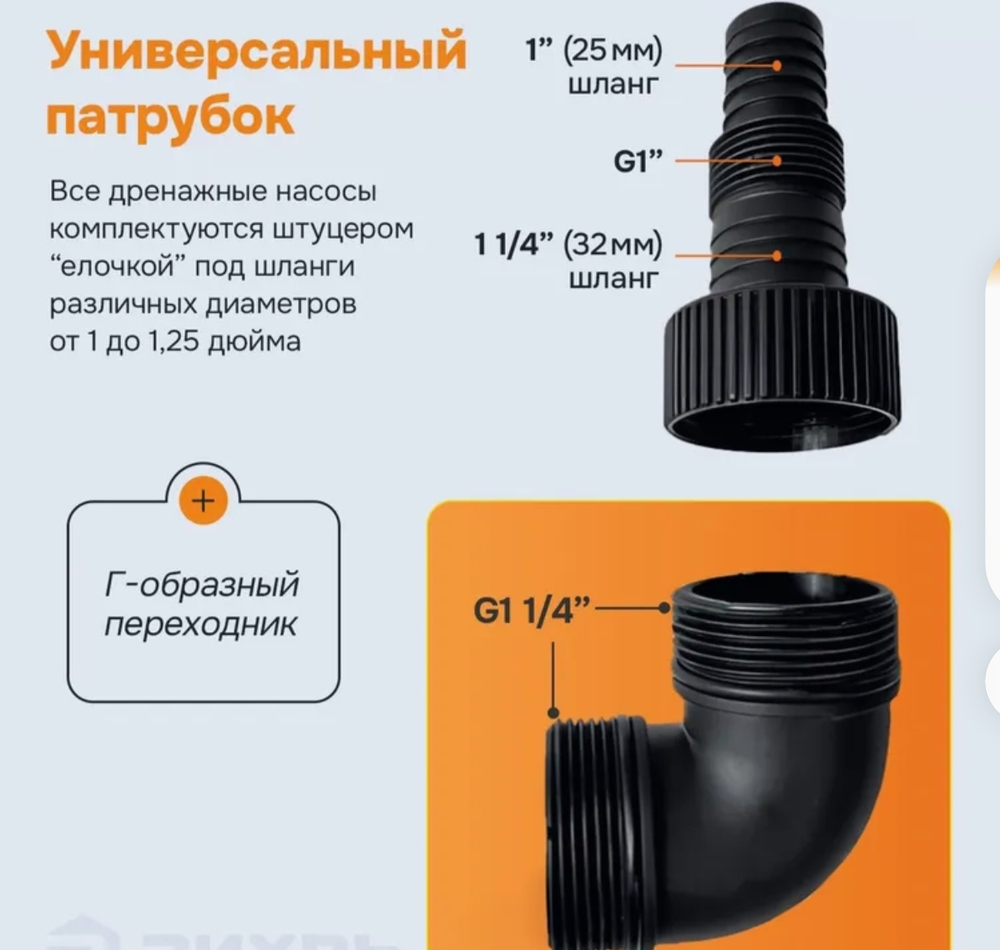 Дренажный насос