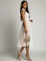 кружевное белое платье + plus size