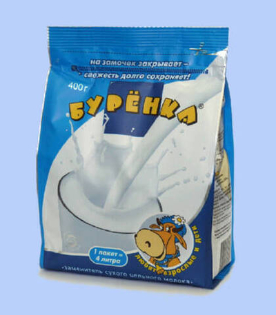 Сливки cухие Бурёнка 400 г