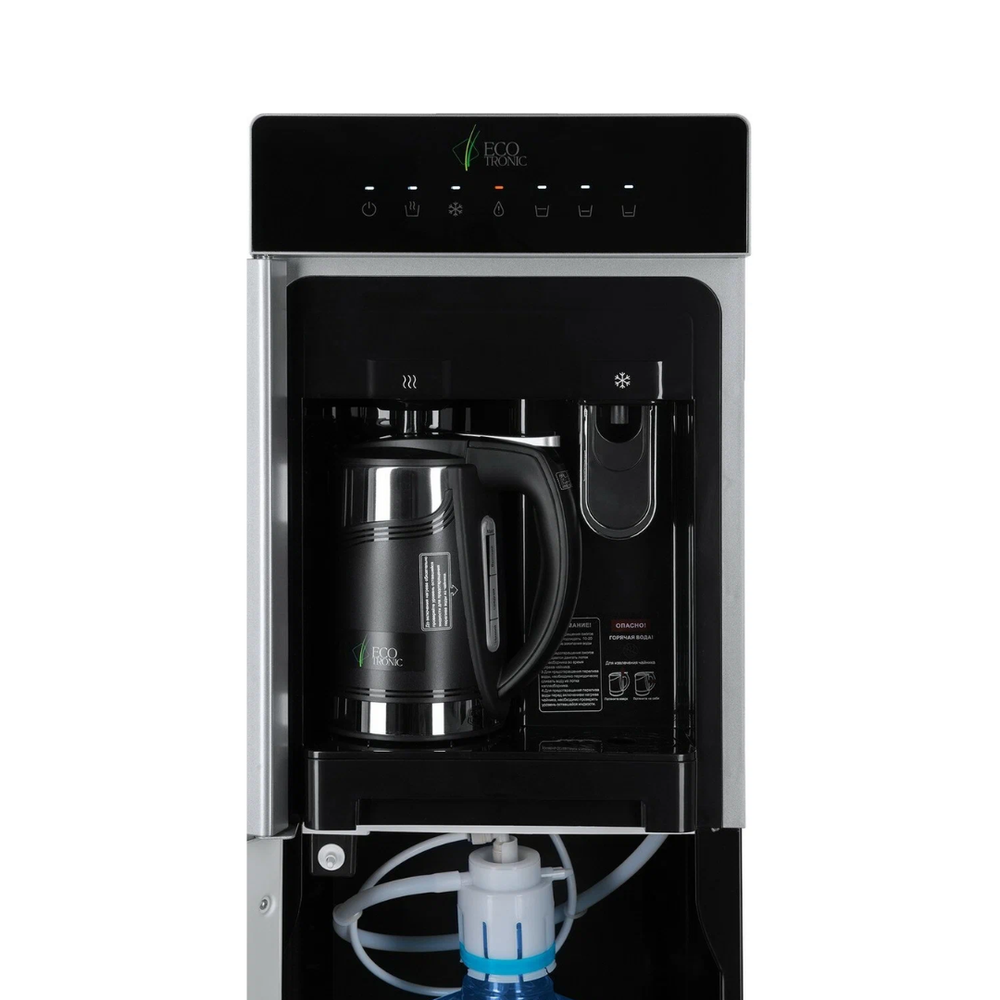 Кулер с чайником Ecotronic M15-LXKEM silver