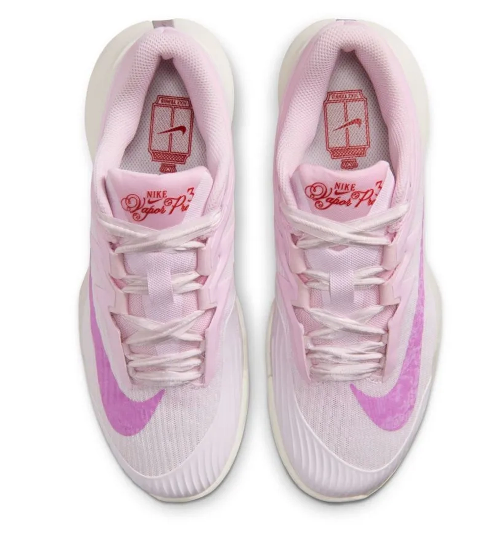 Женские теннисные кроссовки Nike Zoom Vapor Pro 3 HC Premium - pearl pink/light magenta/pink foam/chalk