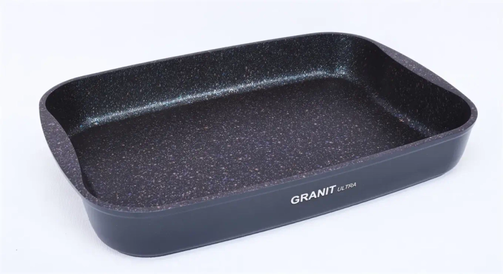 Противень 36,5*26*5,5см АП «Granit Ultra» (blue)