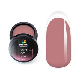 Bloom Fast Gel 01 - Гель холодный для наращивания, 15 мл
