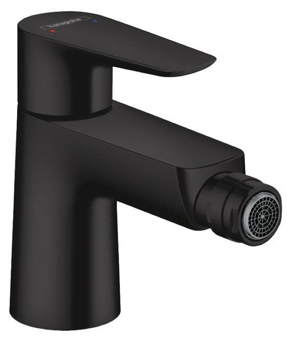 Смеситель для биде Hansgrohe Talis E однорычажный матовый чёрный 71720670