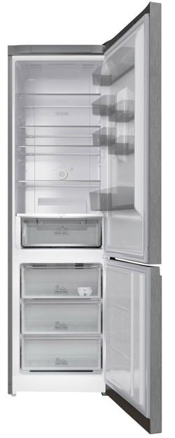 Двухкамерный холодильник Hotpoint HT 6200 MX нержавеющая сталь