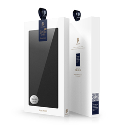Чехол книжка из PU кожи черного цвета от Dux Ducis для смартфона Sony Xperia 10 VI (10-6), серия Skin Pro Series Case