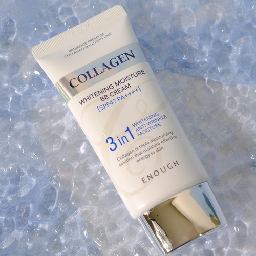 Осветляющий коллагеновый бб крем 3 в 1 Enough Collagen Whitening Moisture BB Cream 3 IN 1 SPF47 PA++++, 50г