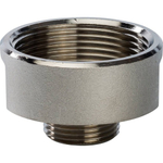 Переходник STOUT никелированный 1 1/2"x3/4" ВР/НР