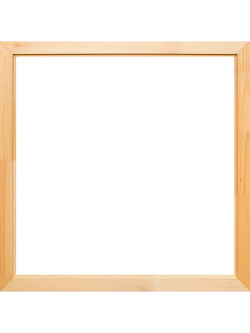 Деревянная рама 50x50 для картин на подрамнике сеч. 40x18