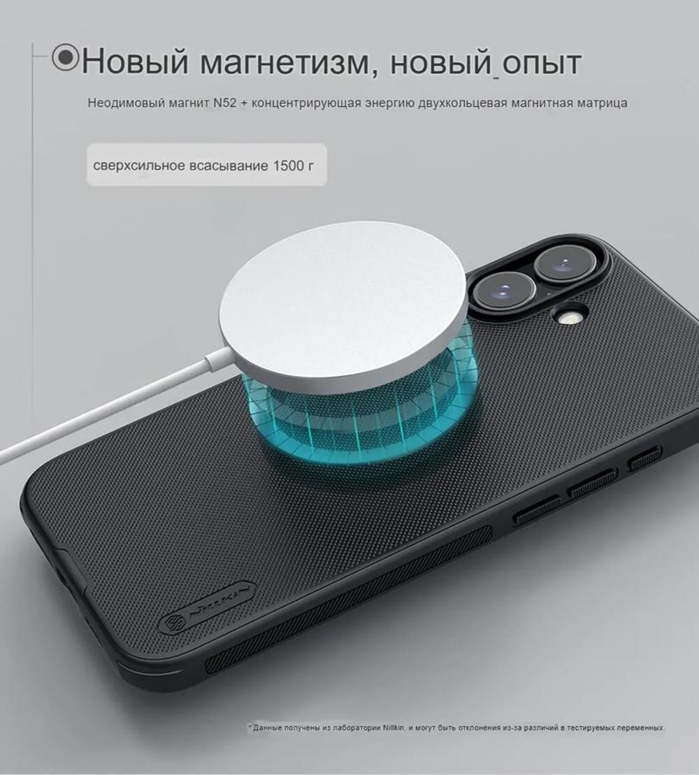 Чехол Nillkin Super Frosted Shield Pro Magnetic для iPhone 17
