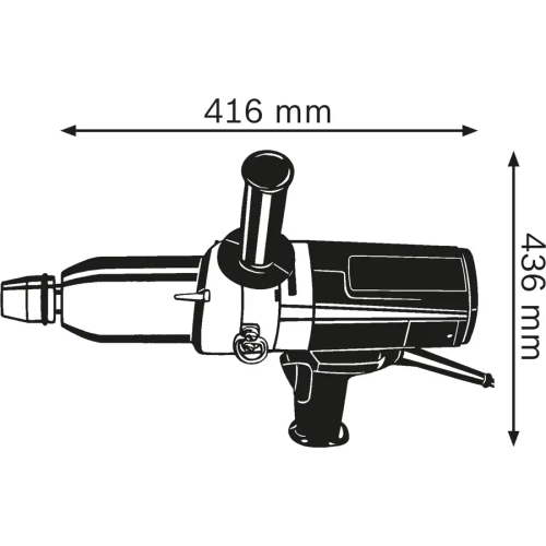 Ударный гайковёрт GDS 24 BOSCH 0601434108