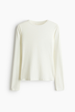 Топ из модала с длинными рукавами - H&M
