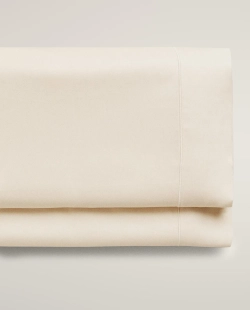 ZARA HOME САТИНОВАЯ ПРОСТЫНЯ (300 НИТЕЙ), ЭКРЮ