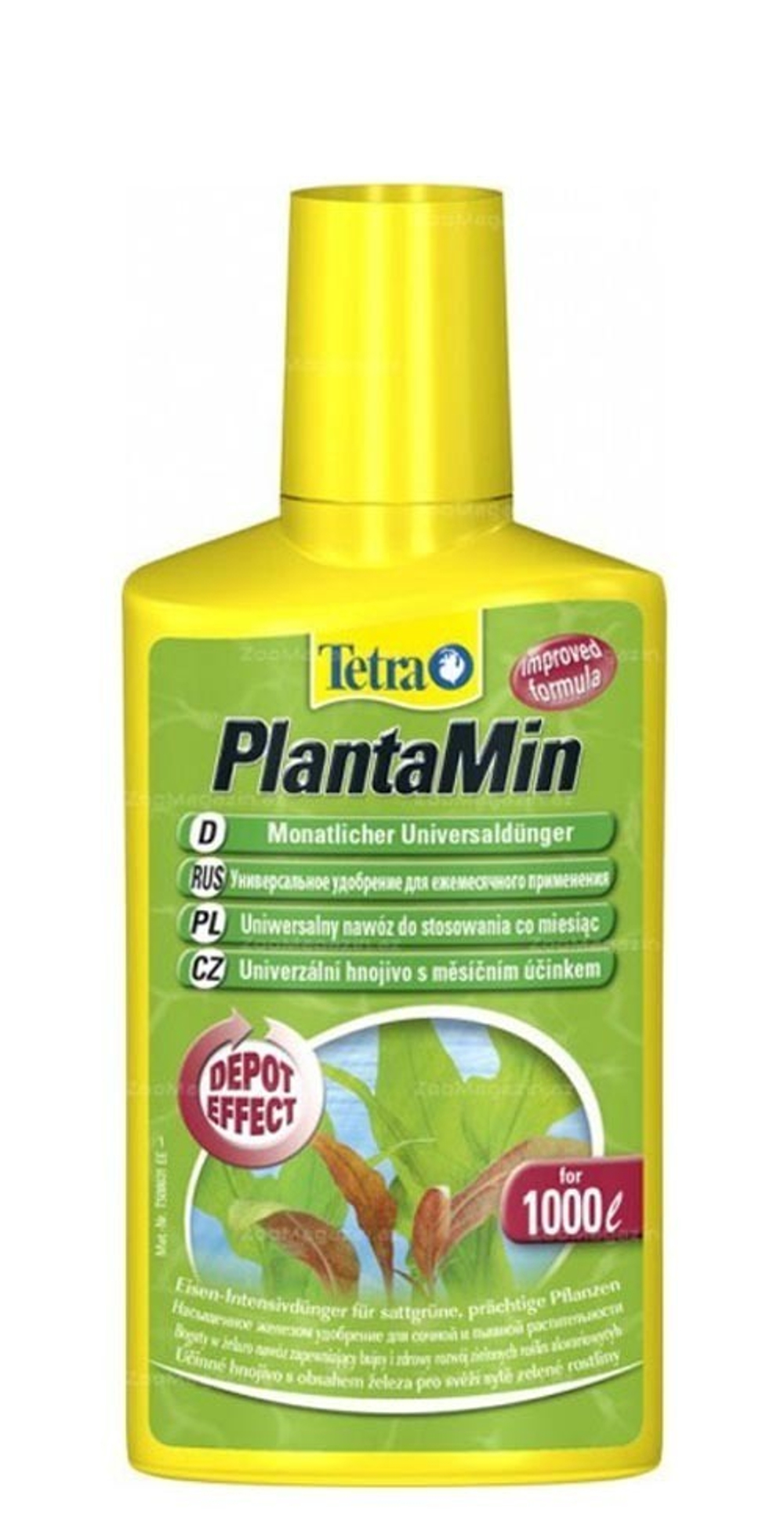 Tetra PlantaMin 250 мл. жидкое удобрение с Fe и микроэлементами