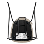 Стул полубарный Bradex Home Ant букле латте