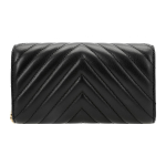 Сумка Pinko Gold Logo Chain Shoulder Strap Calfskin Messenger Bag Shoulder Bag Black, 100062-A0GK-Z99Q
