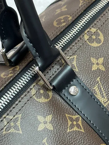 Сумка мужская Louis Vuitton Keepall канва Monogram Macassar (все размеры: 55-50-45)