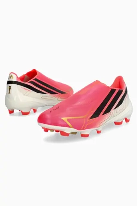 Бутсы adidas F50 League Hyperfast LL FG - розовый