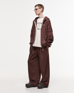 Baggy Trousers LOGO French Roast