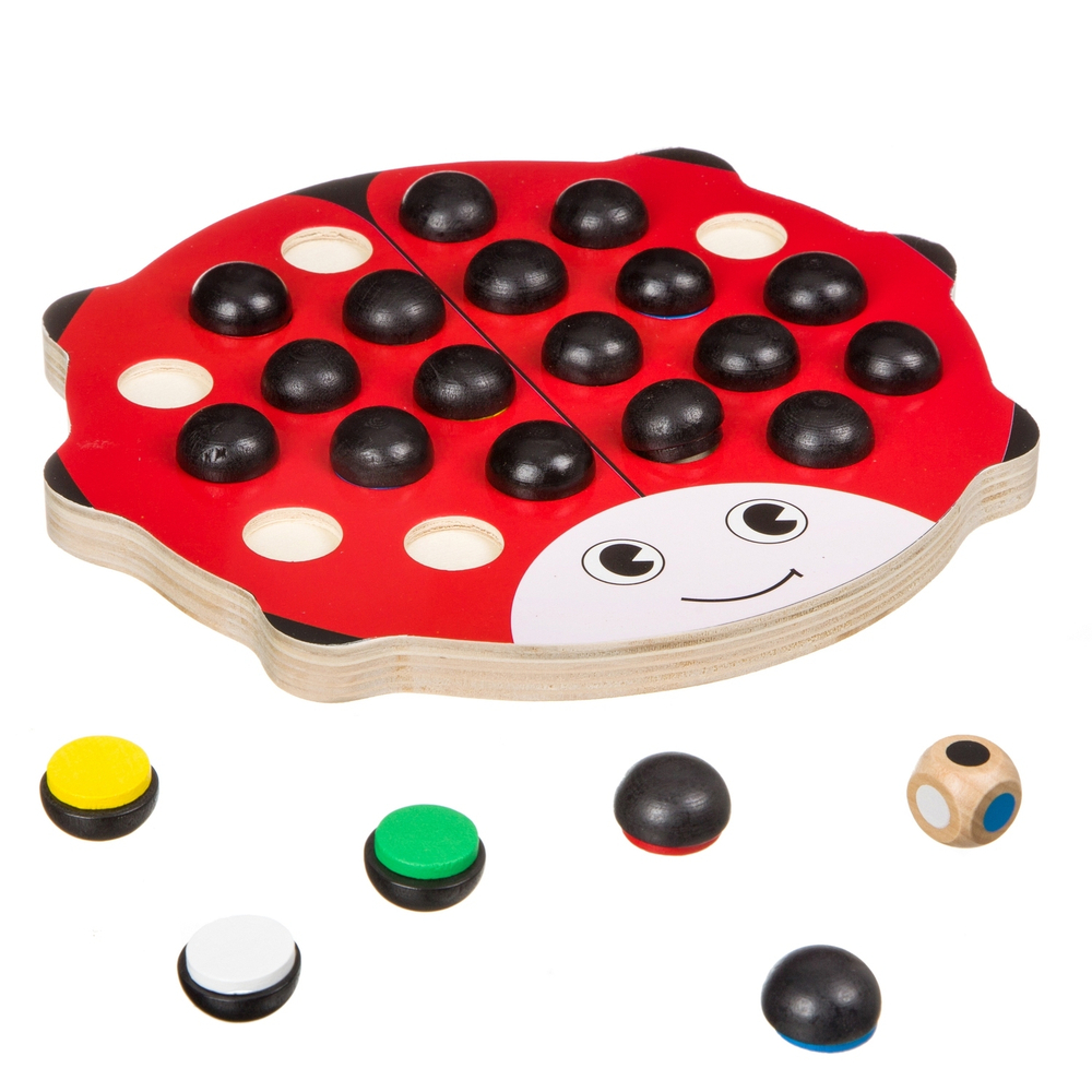 Развивающая игра из дерева Найди меня
