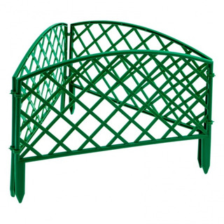 Забор декоративный "Сетка", 24 х 320 см, зеленый, Россия, Palisad