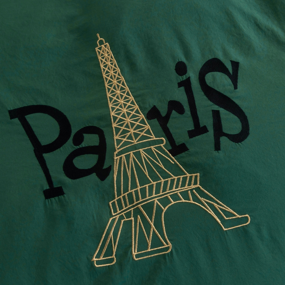 КПБ Mood of Paris на резинке MPR009, 2 спальный, 4 наволочки, простынь 160*200*35