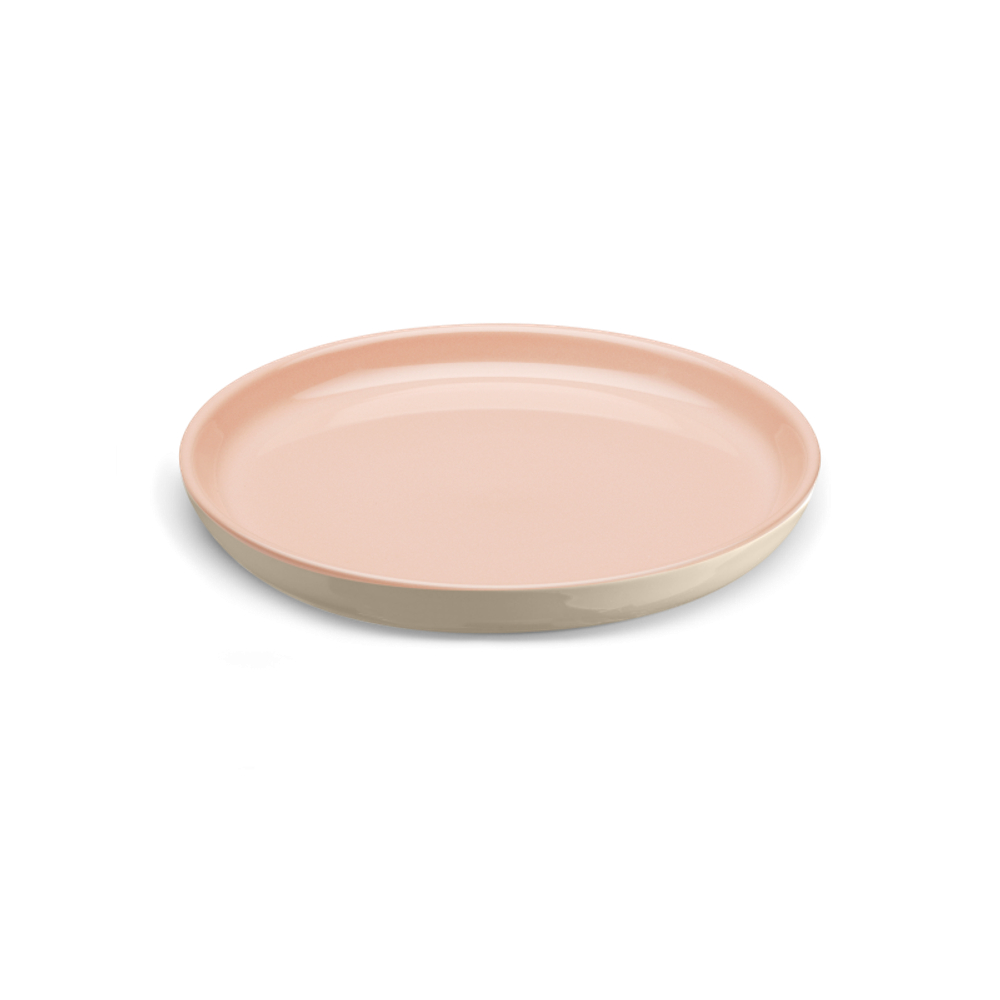 Тарелка десертная Emile Henry Powder Pink/Clay, 21 см
