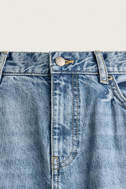 ZARA ДЖИНСЫ FLARE FIT, ГОЛУБОЙ