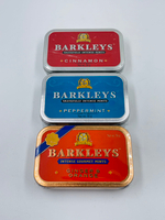 Barkleys Леденцы набор 3-х вкусов: имбирь с апельсином/мята/корица, 3 шт. по 50 г (Нидерланды)