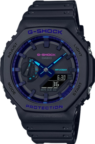 Часы Мужские Casio G-Shock GA-2100VB-1A