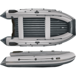 Лодка ПВХ Angler Reef Тритон 420FiНД с интегрированным фальшбортом -