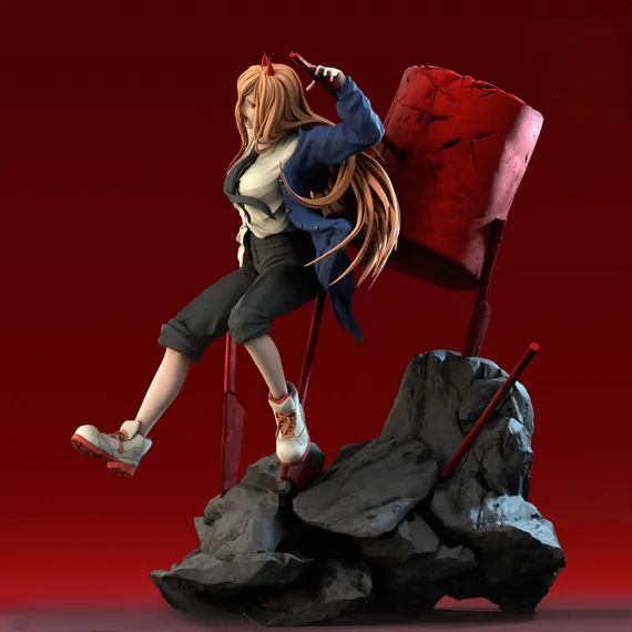 Power on stone - Chainsaw Man