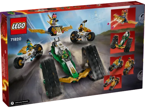 Конструктор LEGO Ninjago 71820 Комбо-авто команды Ниндзя
