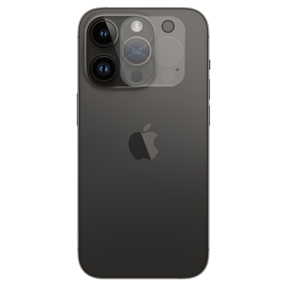 Стекло на экран и защитные линзы на камеру от Nillkin для iPhone 14 Pro, (комплект 2 в 1) серия 2-in-1 HD Full Screen Tempered Glass Screen Protector