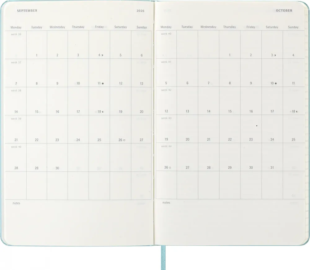 Еженедельник Moleskine WKNT Large (DHB2412WN3) 4
