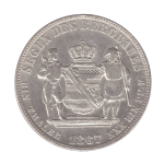 1 талер 1867 (В). Германия-Саксония. Серебро VF-XF