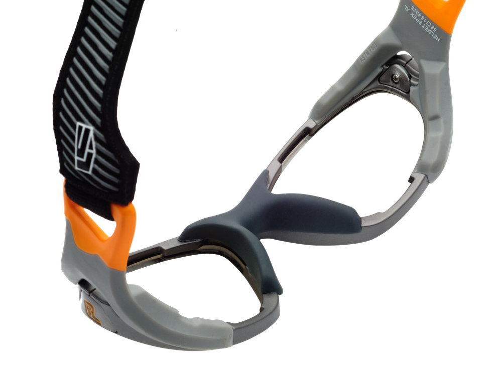 Спортивные очки с диоптриями Rec Specs / Helmet Spex XL / Gunmetal Orange