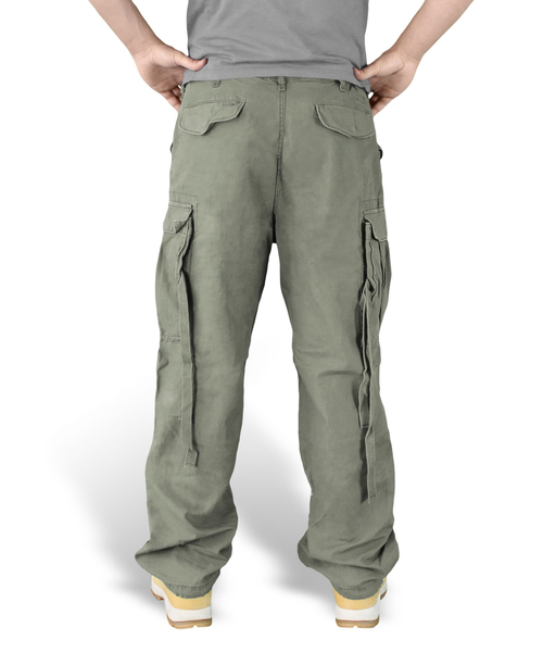 Брюки карго  Surplus Vintage Fatigues Trousers (олива - olive)