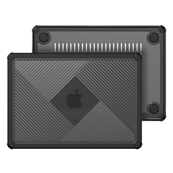 Двухкомпонентный защитный чехол тонированный для MacBook Pro 13.3 (2016-2021) от Dux Ducis, серии LCGH Series Protective Case