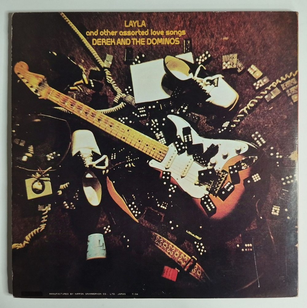 Винтажная виниловая пластинка LP Derek And The Dominos Layla And Other Assorted Love Songs (Japan 1971) (Obi) MP 9359/60