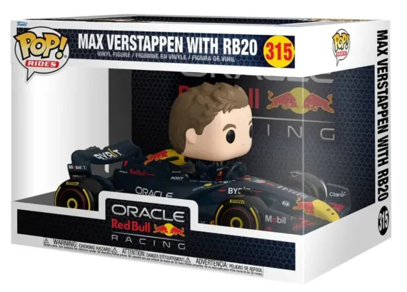 Funko POP! Rides Super Deluxe: Red Bull - Max Verstappen with RB20