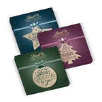 Конфеты шоколадные ассорти Lindt Пралине Merry Christmas 1 уп. 175 г (из Финляндии)