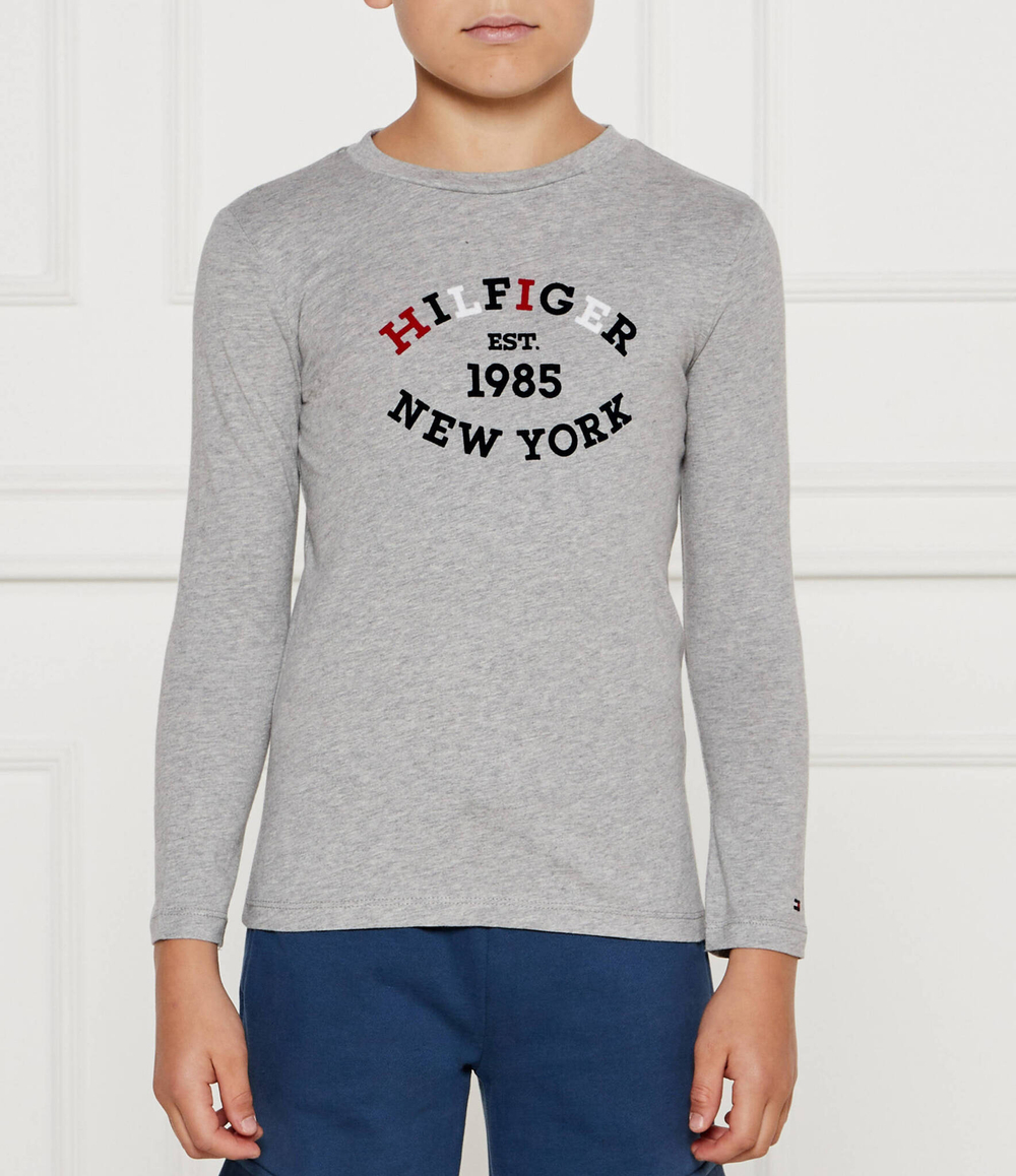 Лонгслив Tommy Hilfiger - серый(KB0KB08659)