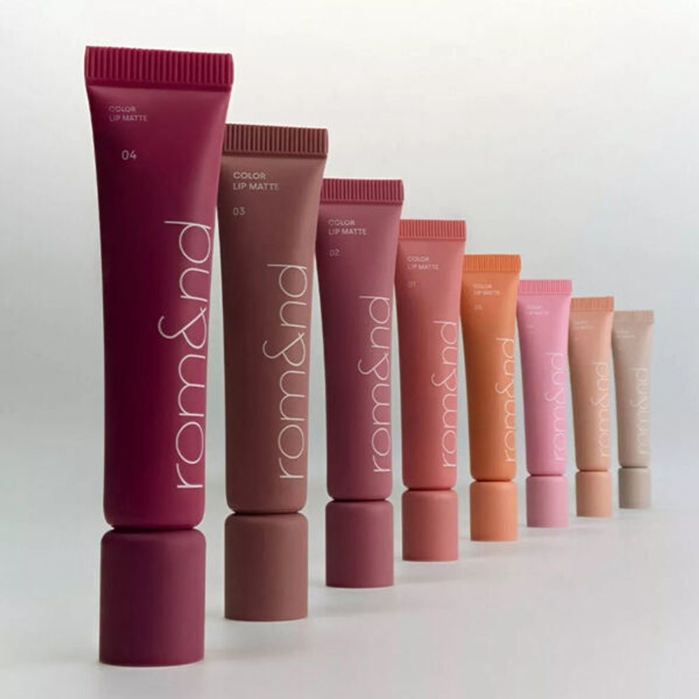 Матовая помада для губ Rom&nd Color Lip Matte #01 Peach Puff, 8г