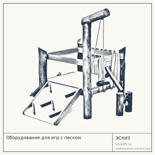 Оборудование для игр с песком